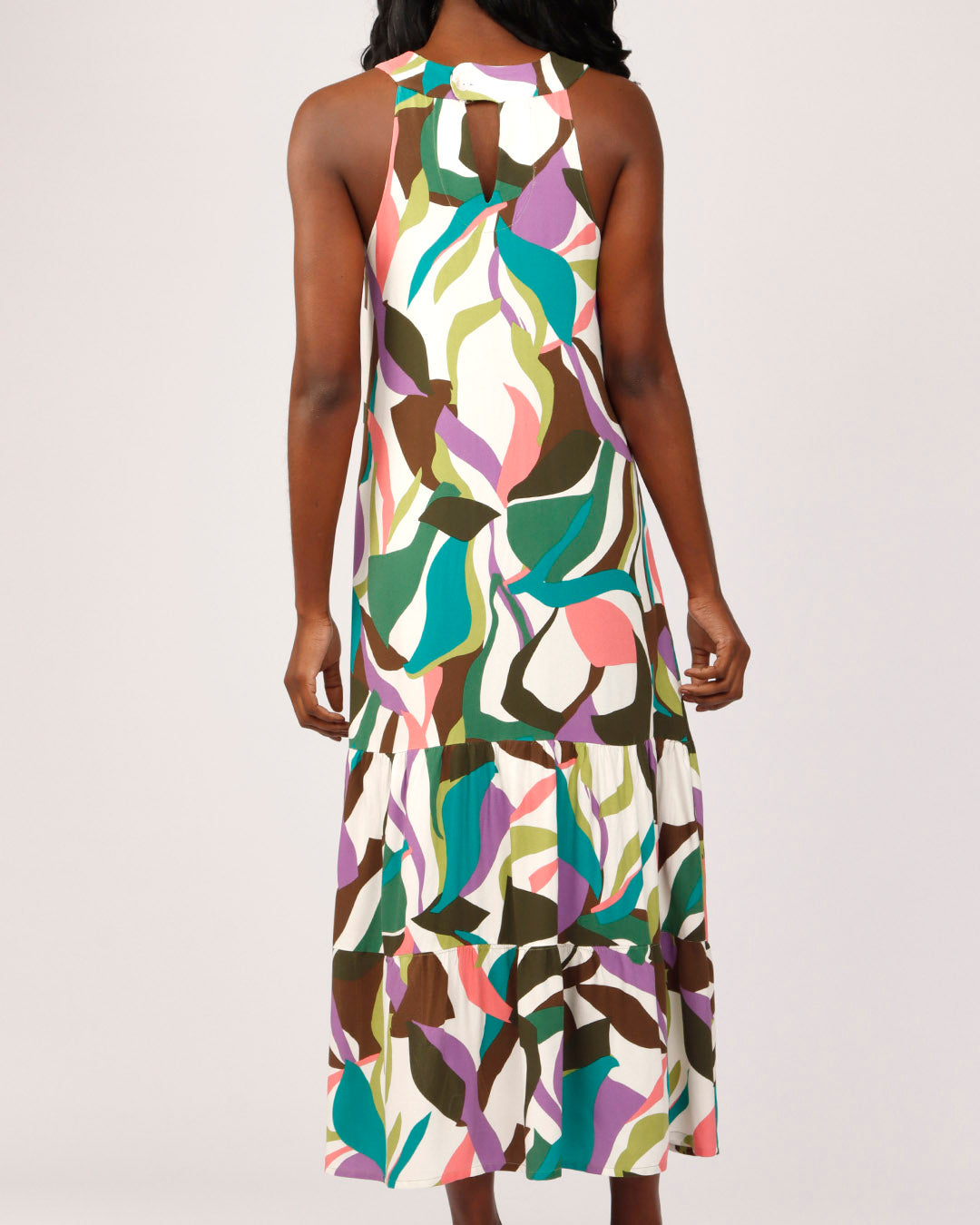 VESTIDO PÁSSARO - ABSTRATO