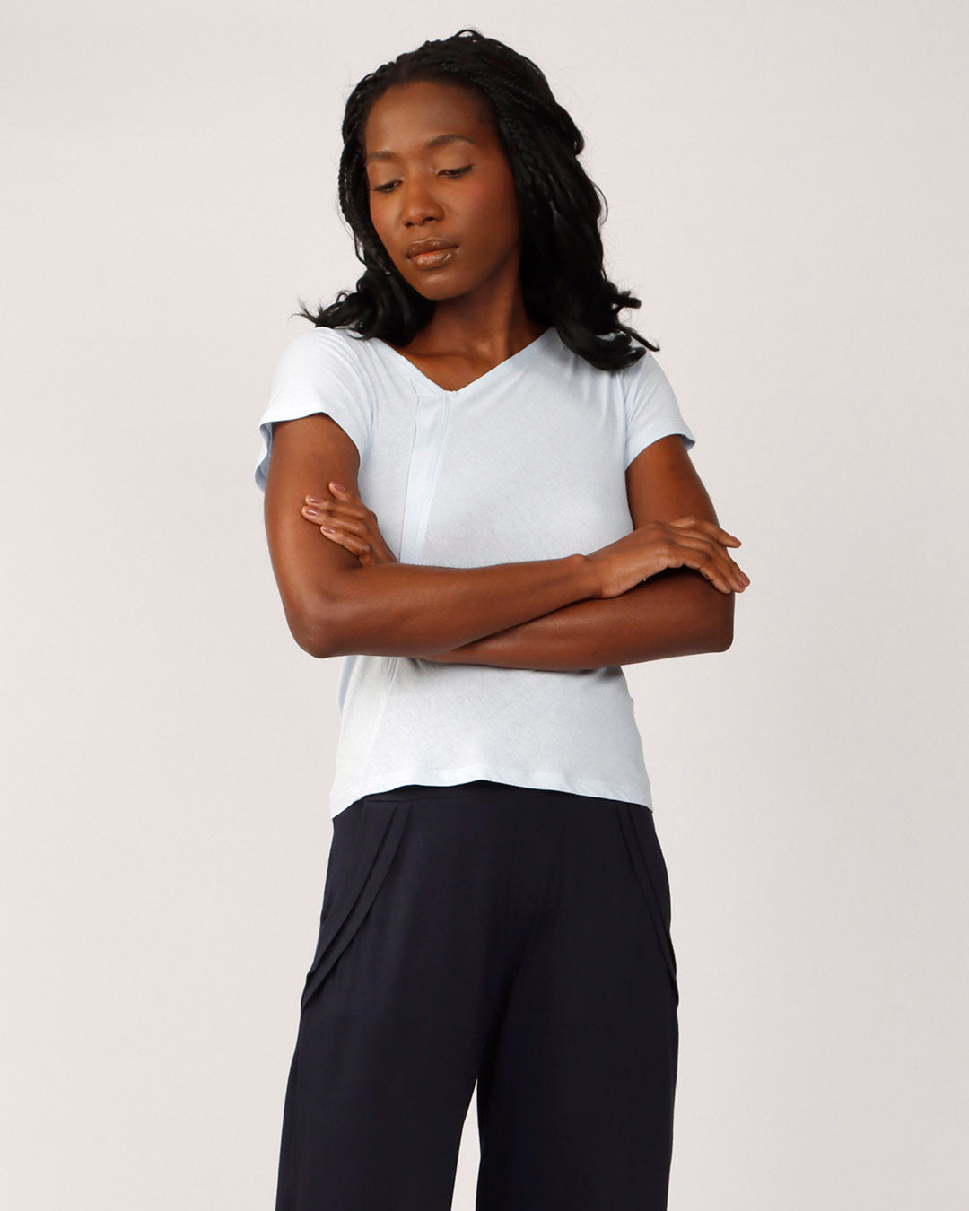 CAMISETA PINHÃO - CELESTE