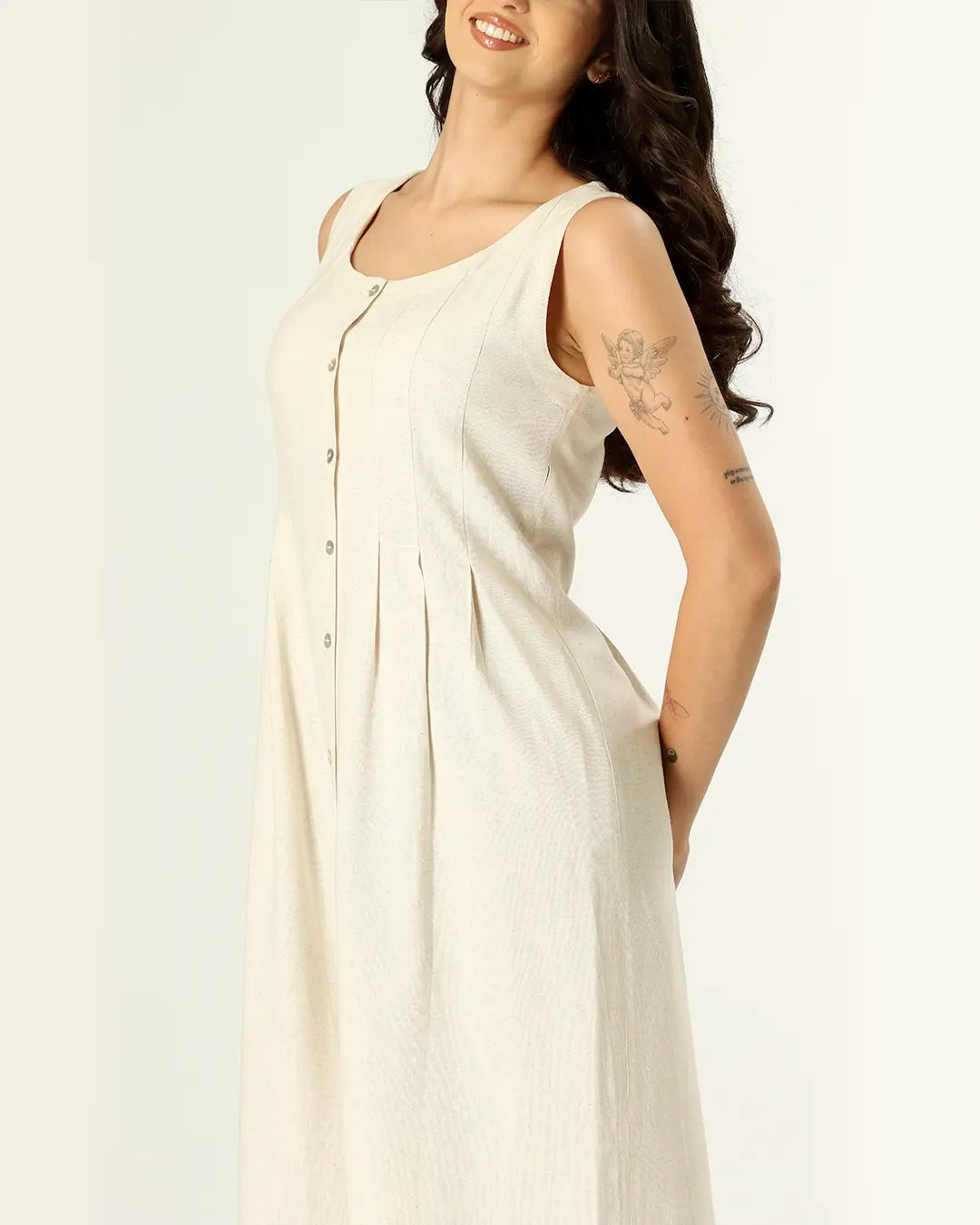 VESTIDO PARANÁ - OFF WHITE