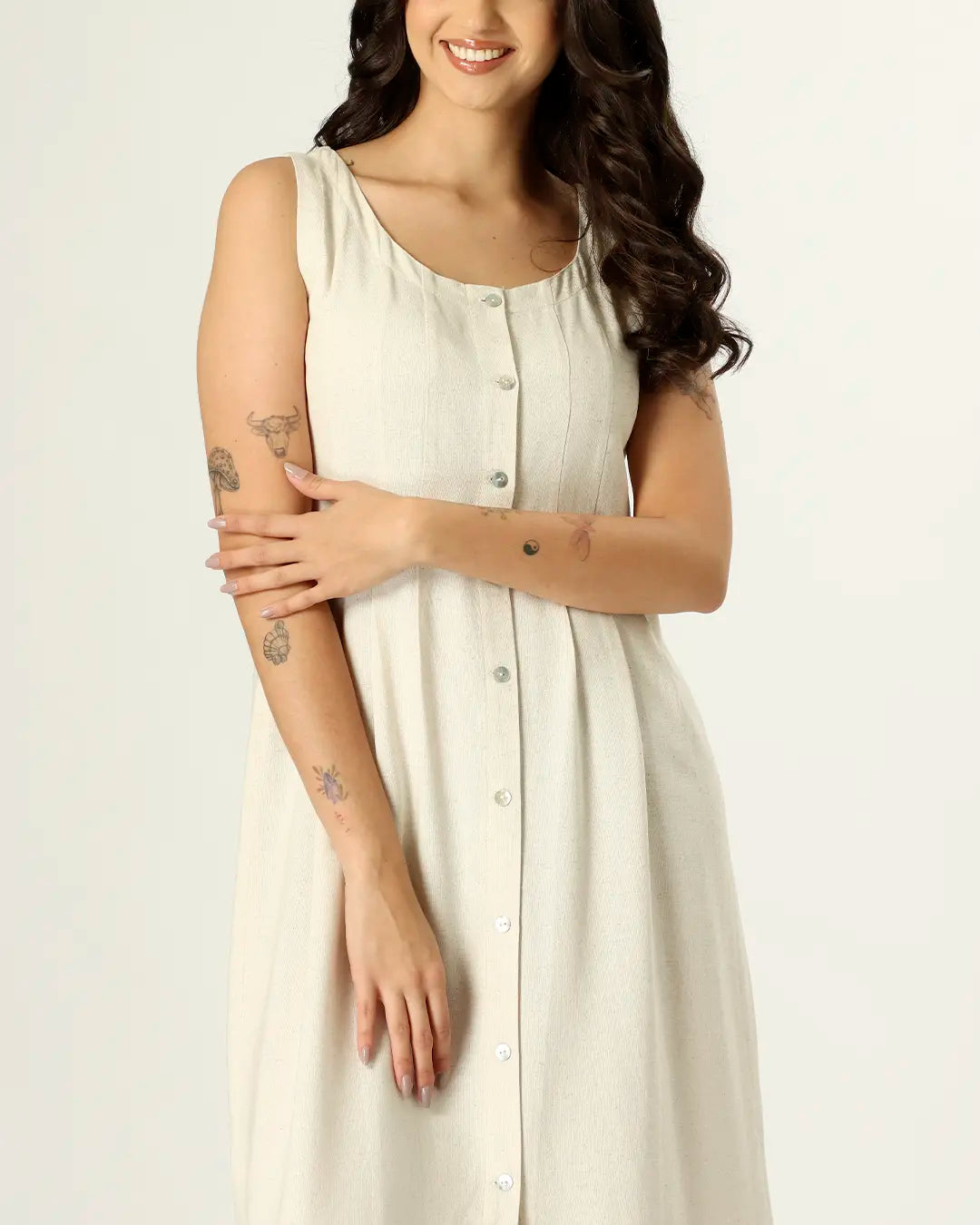 VESTIDO PARANÁ - OFF WHITE