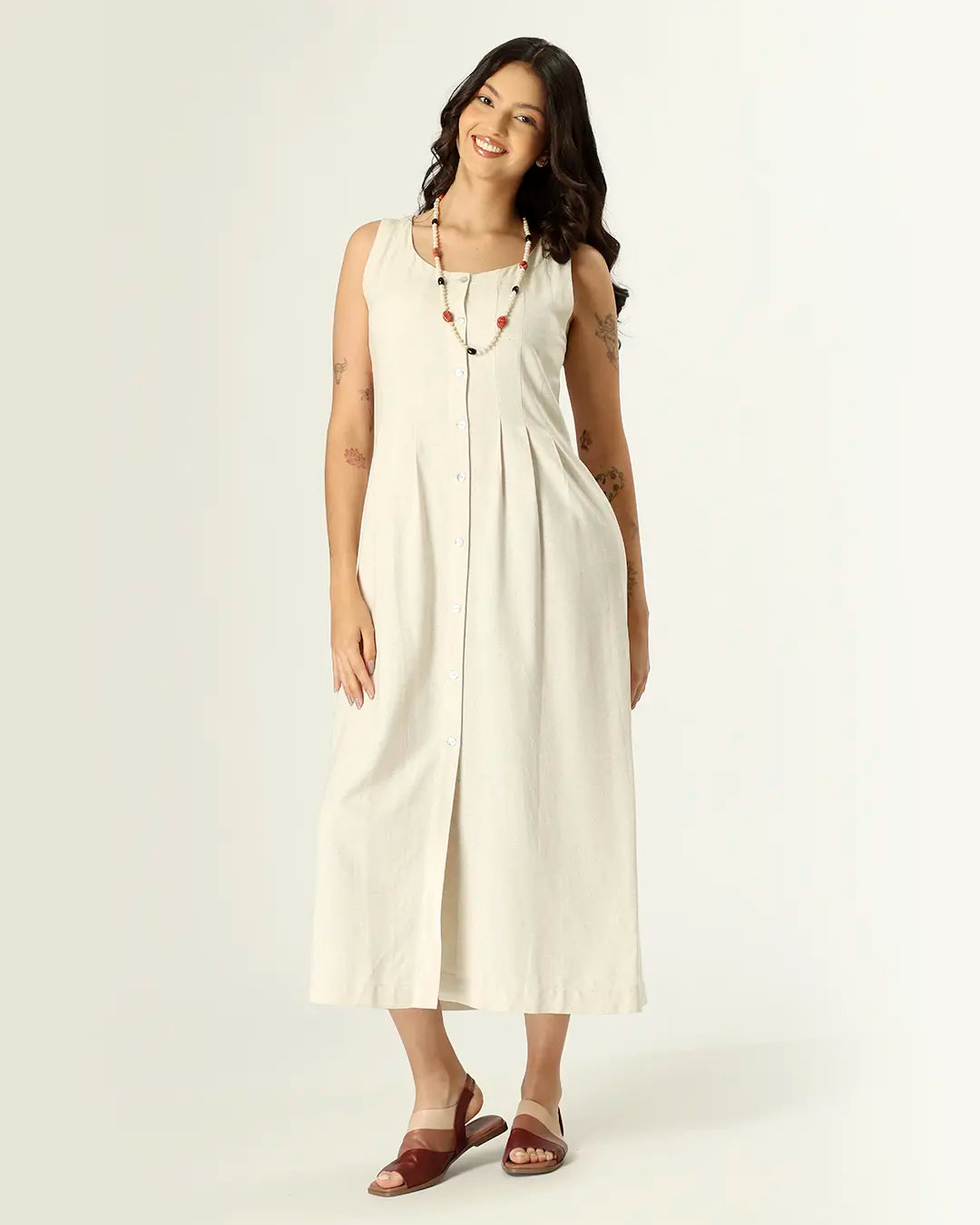 VESTIDO PARANÁ - OFF WHITE
