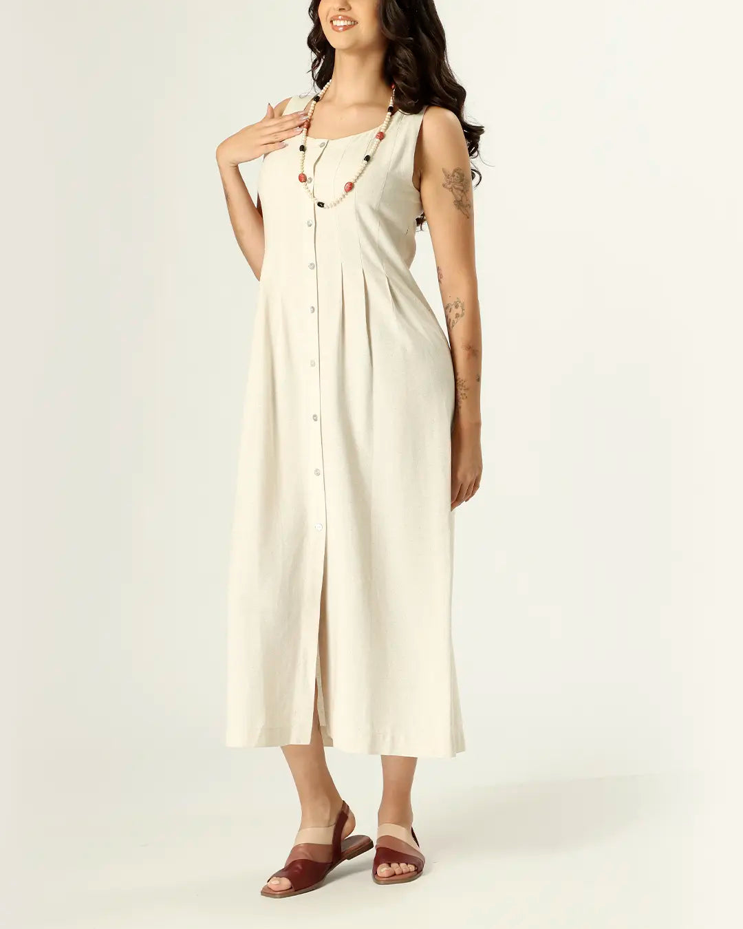 VESTIDO PARANÁ - OFF WHITE