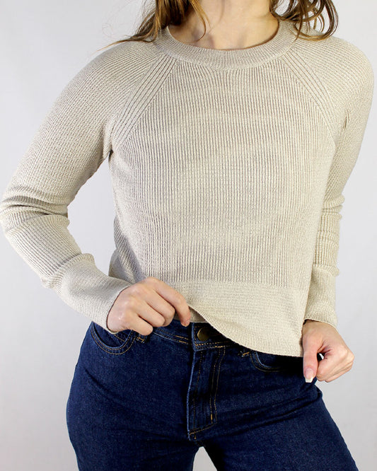 Cropped Tricô - Cru