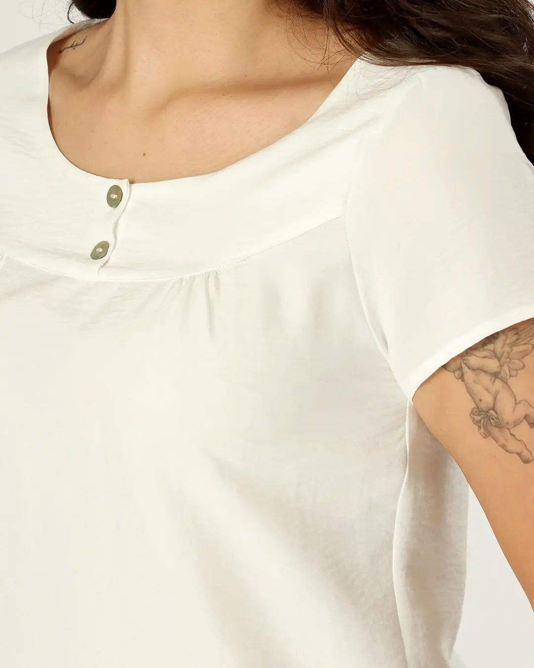 BLUSA TIPUANA - TAPIOCA