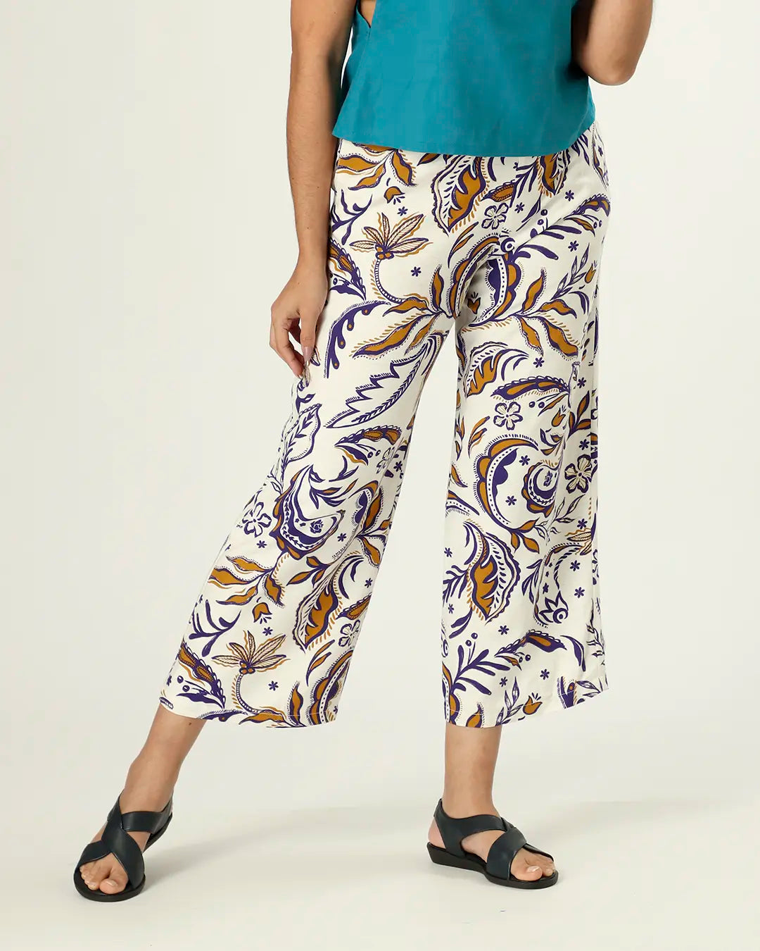 CALÇA GUAPURUVU - CASHMIRE FLORAL