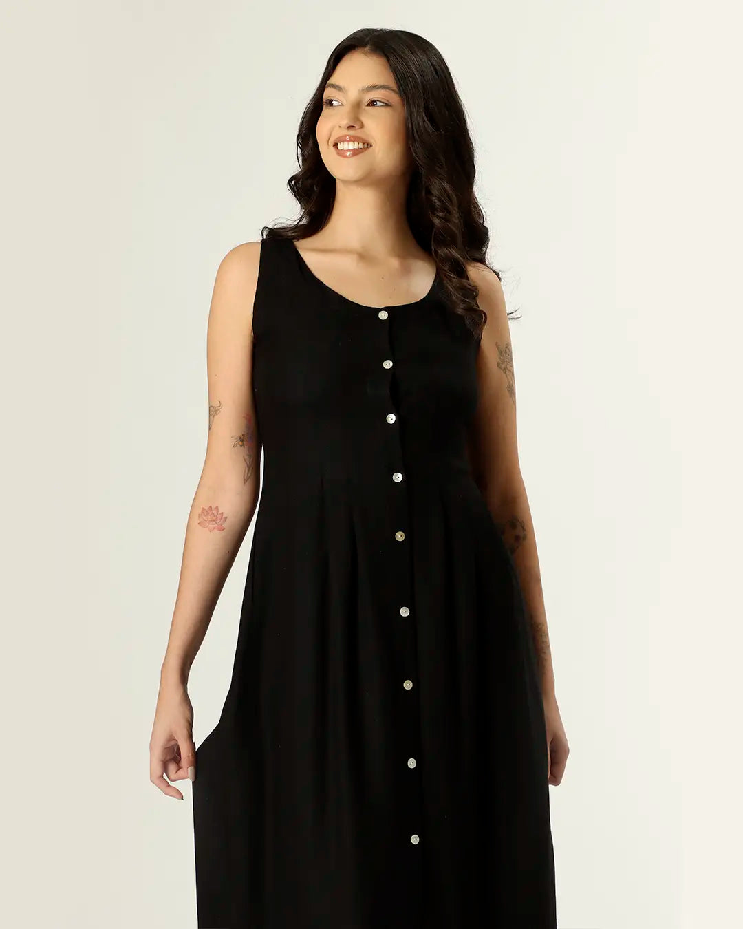 VESTIDO PARANÁ - NANQUIM