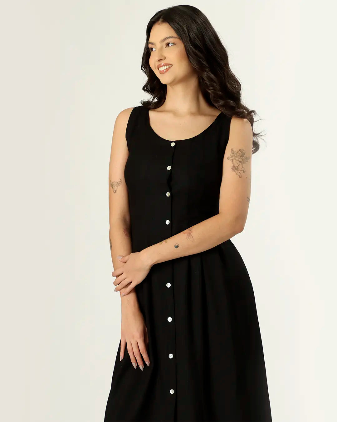 VESTIDO PARANÁ - NANQUIM
