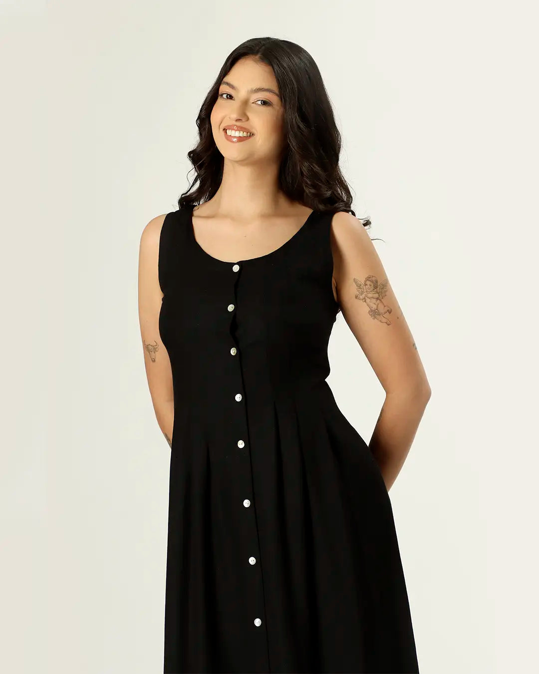 VESTIDO PARANÁ - NANQUIM