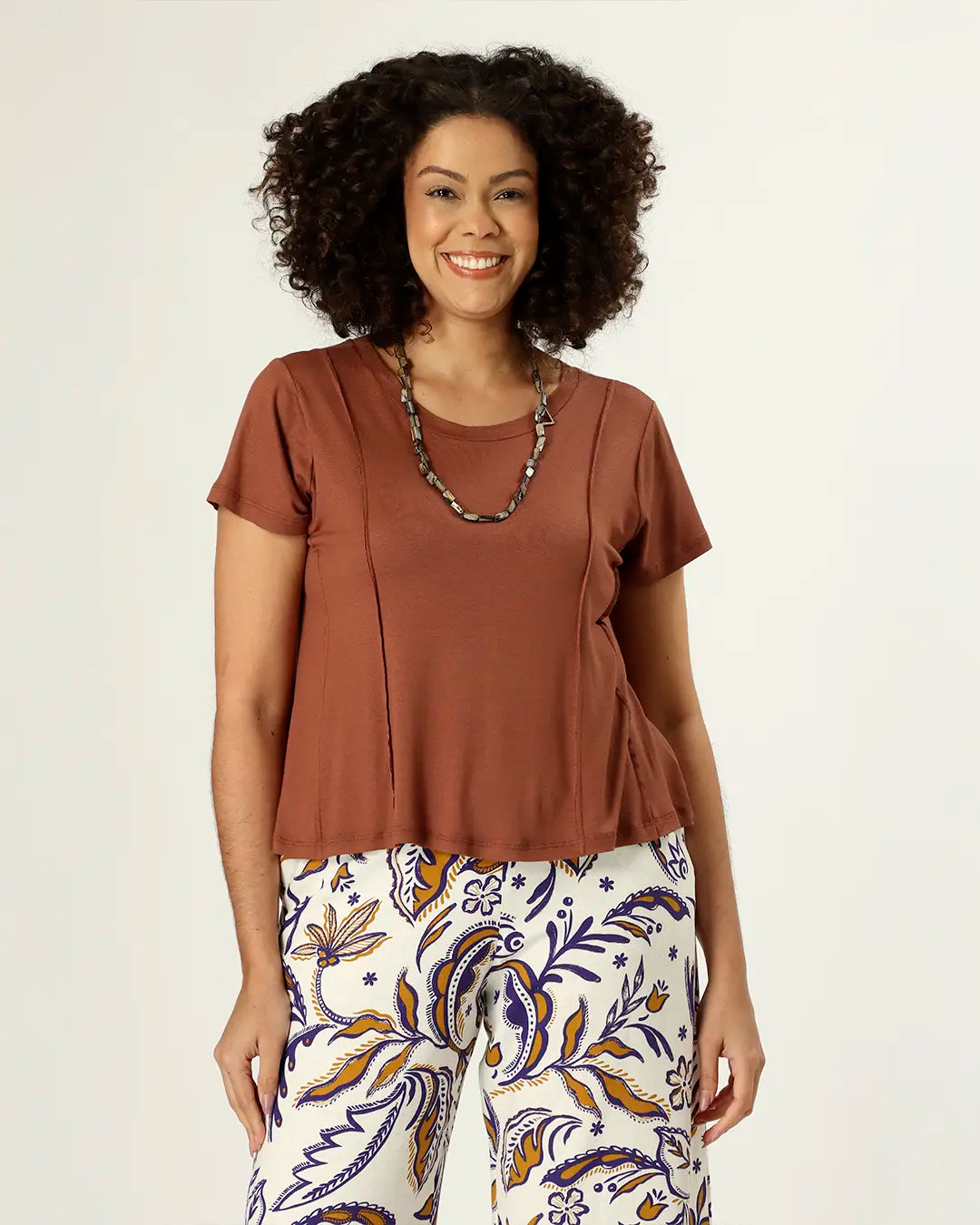 CAMISETA FRESTA - MOCCA