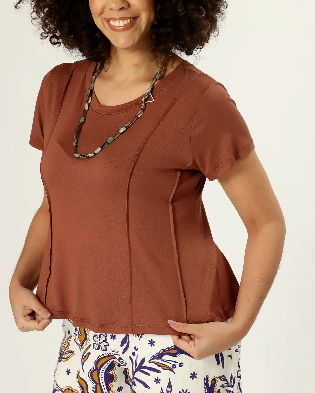 CAMISETA FRESTA - MOCCA