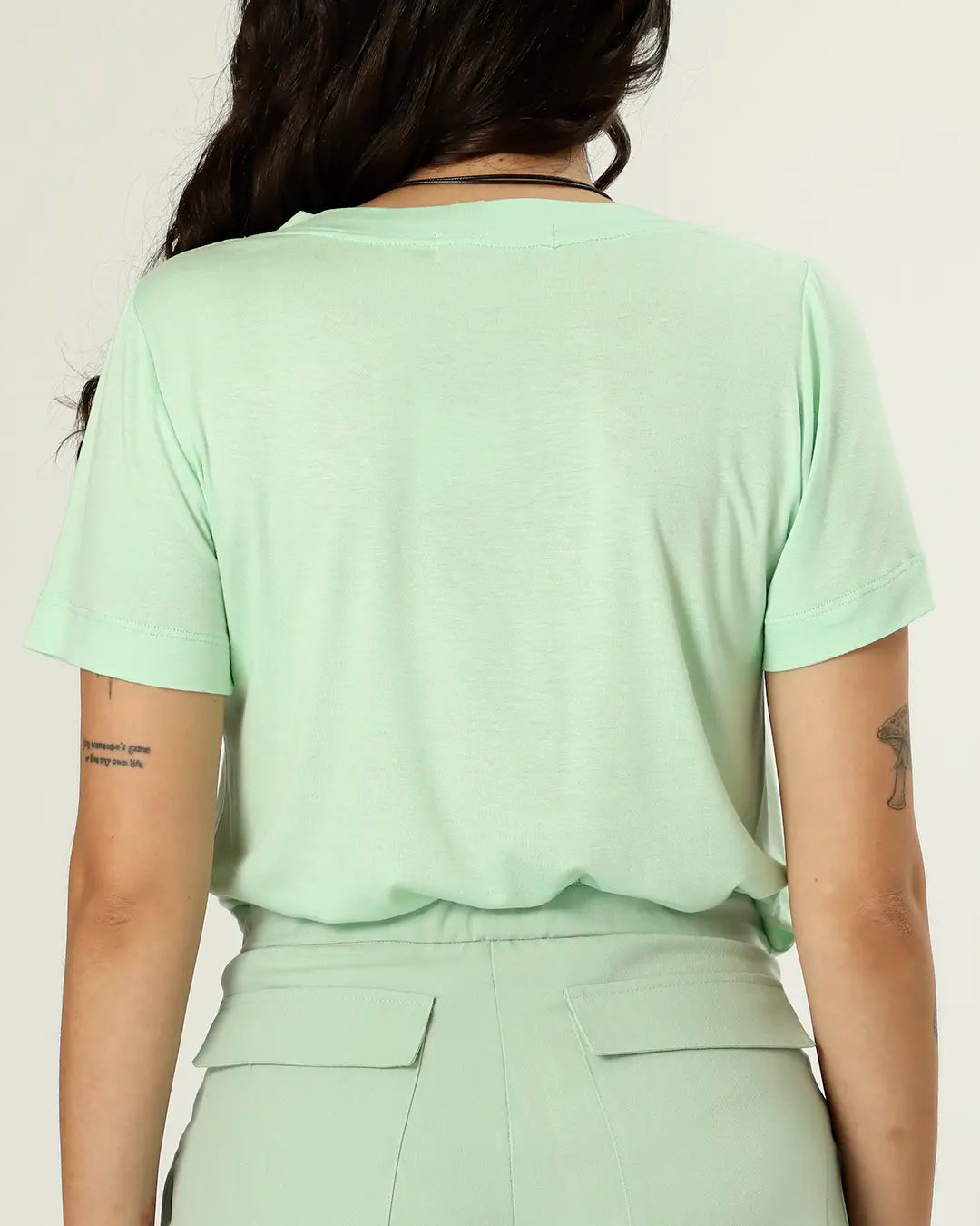 CAMISETA RETA - MENTA