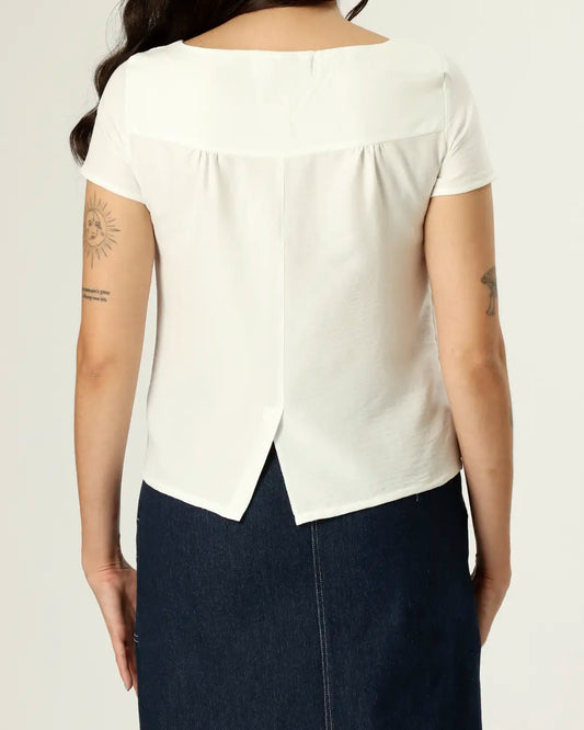 BLUSA TIPUANA - TAPIOCA