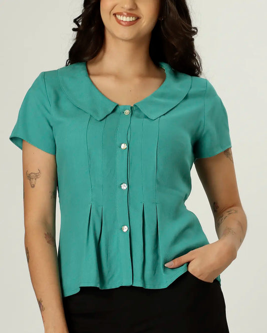 CAMISA PENSILVÂNIA - VERDE JASPE
