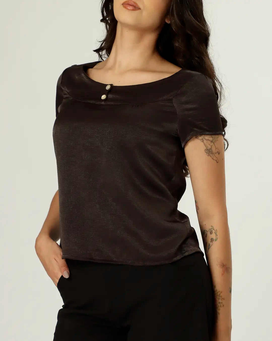 BLUSA TIPUANA - NANQUIM
