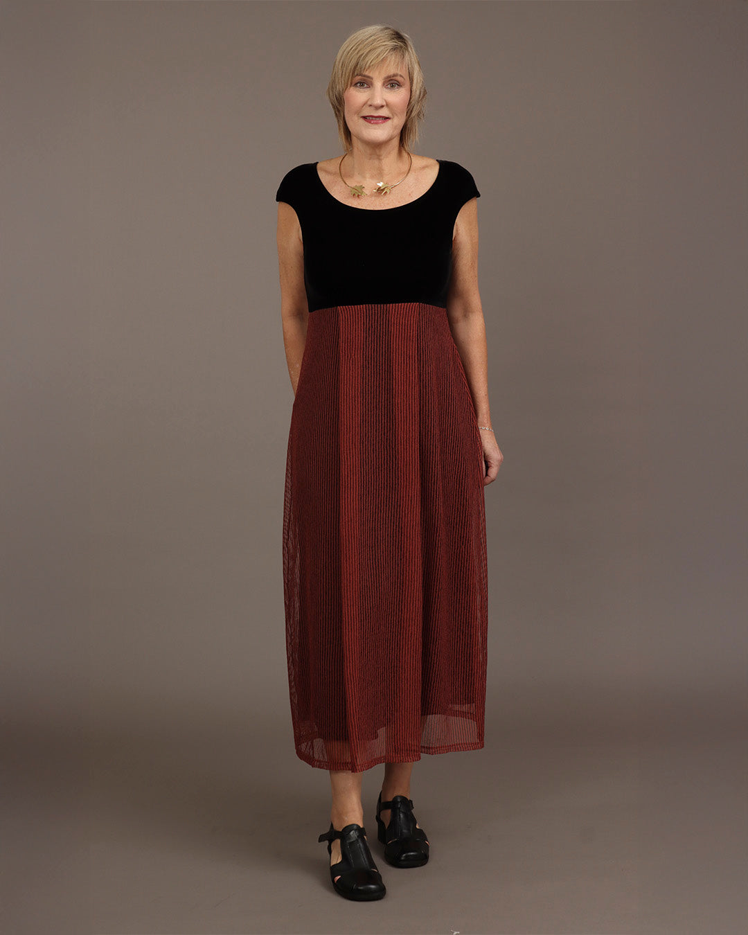Vestido Tóquio- Ferrugem