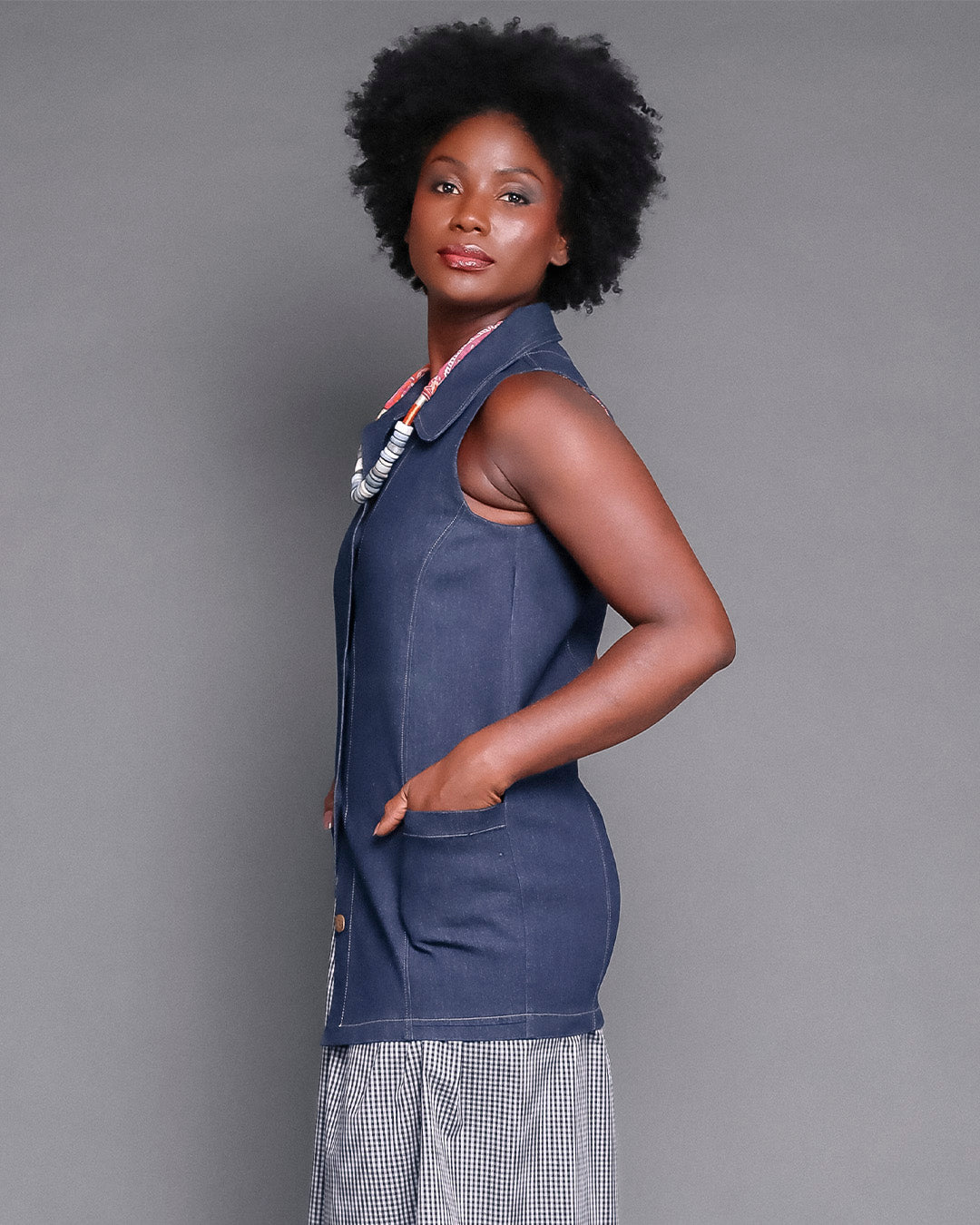 Colete Eco - Jeans