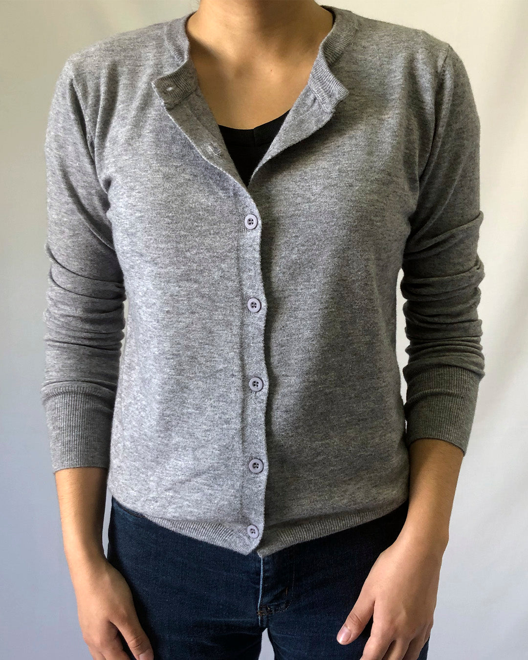 Cardigan Botão