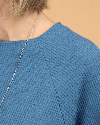 Blusa Raglã - Cobalto