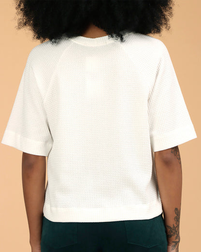Blusa Raglã- Off White