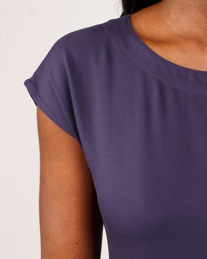 VESTIDO NÚCLEO - BLUEBERRY