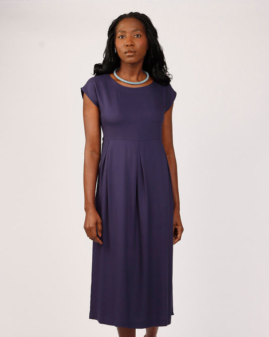 VESTIDO NÚCLEO - BLUEBERRY