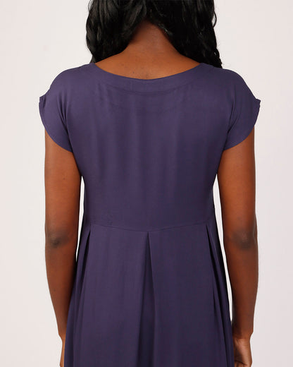 VESTIDO NÚCLEO - BLUEBERRY