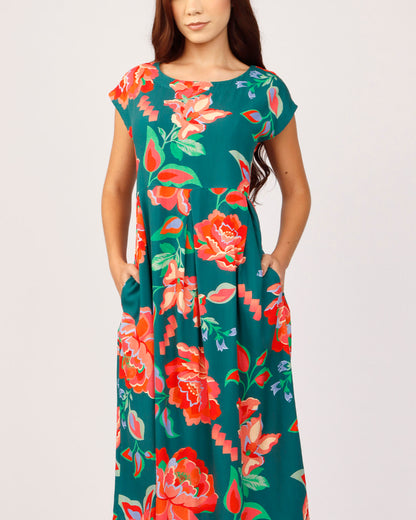 VESTIDO NÚCLEO - ESTAMPA FLORAL