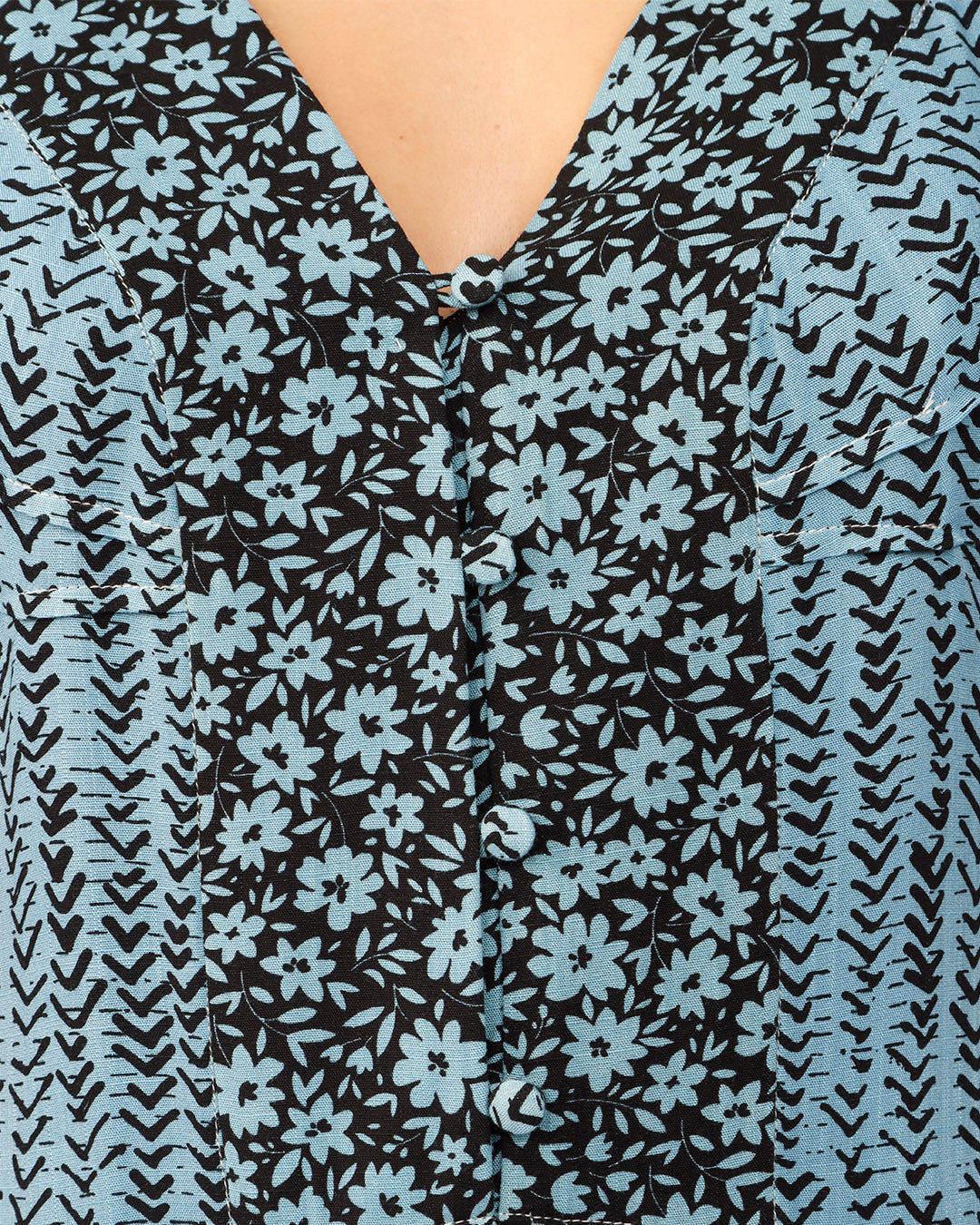 VESTIDO ITÁLIA - ESCAMAS AZUL