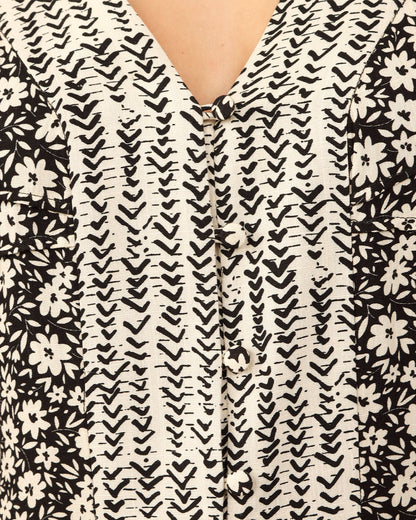 VESTIDO ITÁLIA - ESTAMPA FLORAL