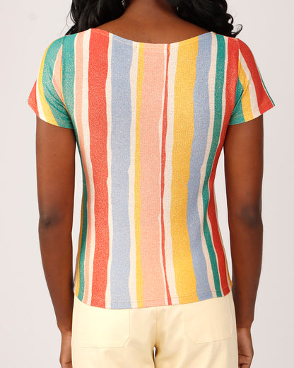 CAMISETA PINHÃO - ARCO ÍRIS