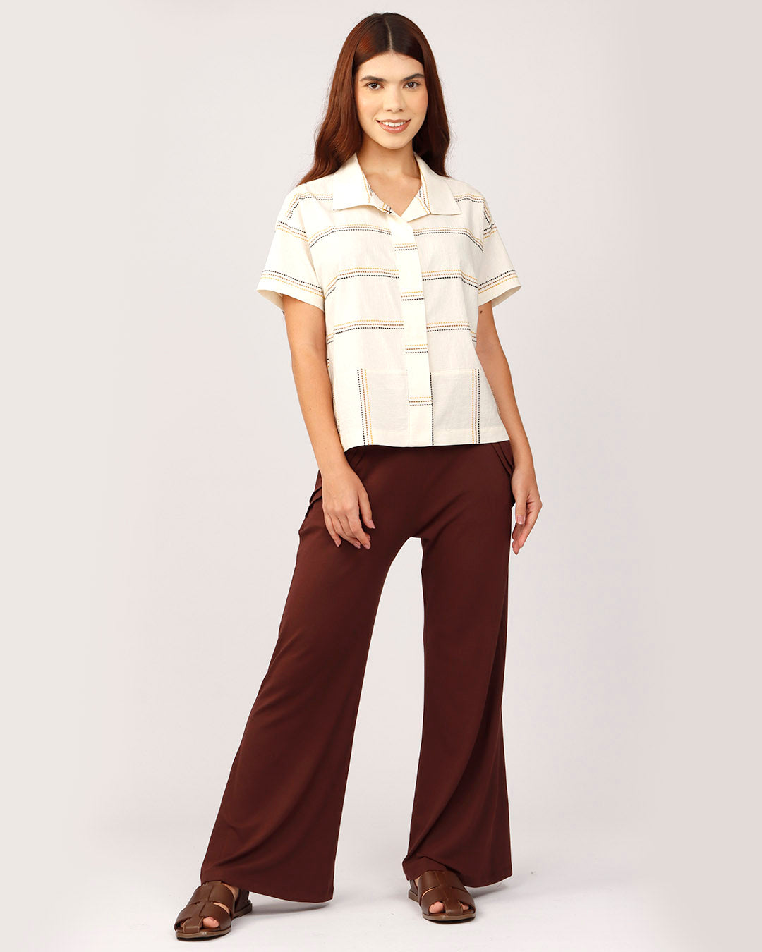 CALÇA ALVORADA - CAFÉ