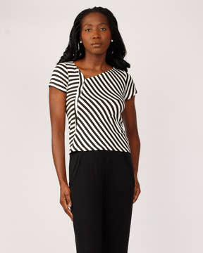 CAMISETA PINHÃO -  LISTRA P&B