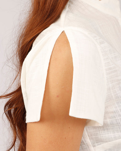 CAMISA CINEMA - OFF WHITE