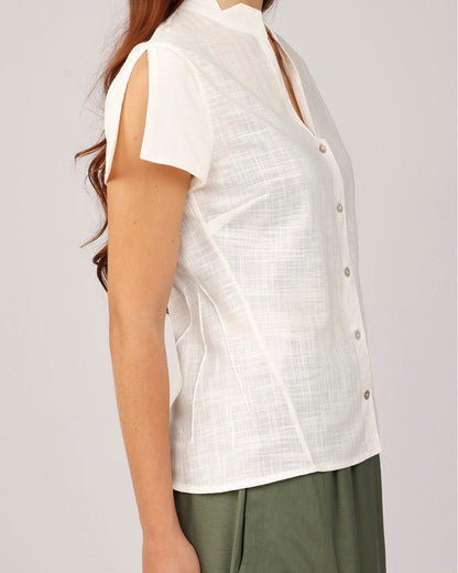 CAMISA CINEMA - OFF WHITE