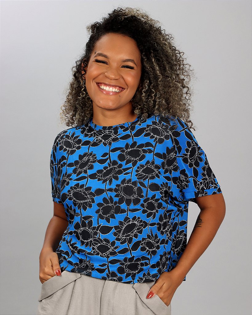 CAMISETA ASA - FLORAL