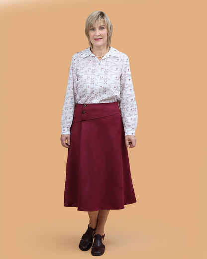 Camisa Transpa - Branco Bordado