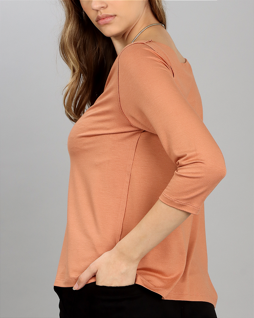 CAMISETA NEW BASIC - CHÁ