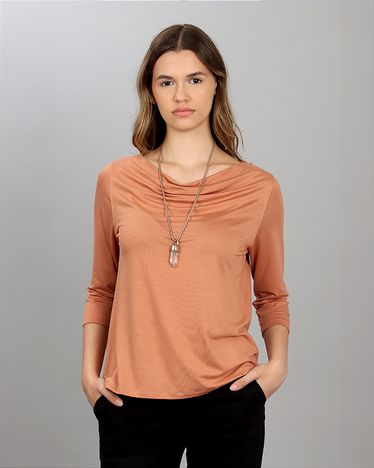 CAMISETA NEW BASIC - CHÁ