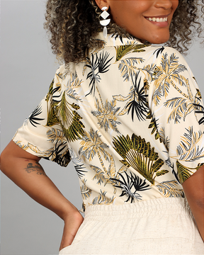 CAMISA MARGEM - FOLHAS