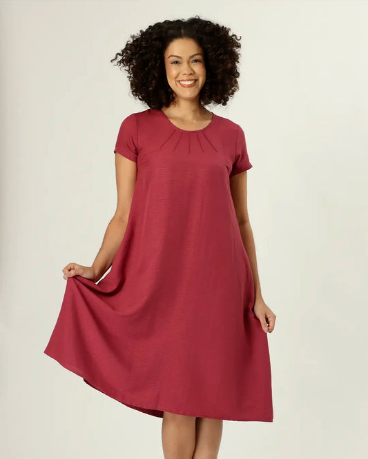 VESTIDO BRASIL - VINHO