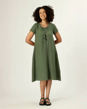 VESTIDO BRASIL - VERDE EUCALIPTO