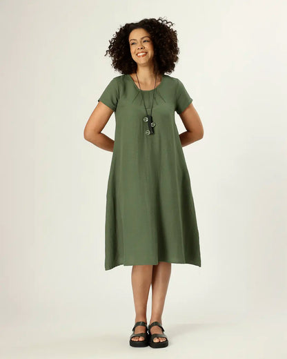 VESTIDO BRASIL - VERDE EUCALIPTO