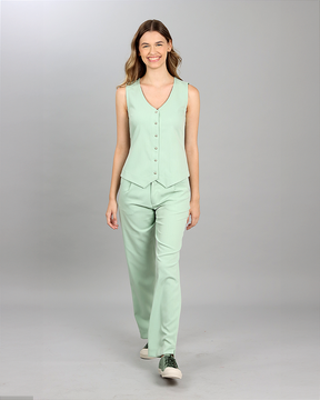 CALÇA CENOURA - MATCHÁ