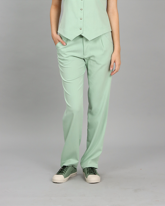 CALÇA CENOURA - MATCHA