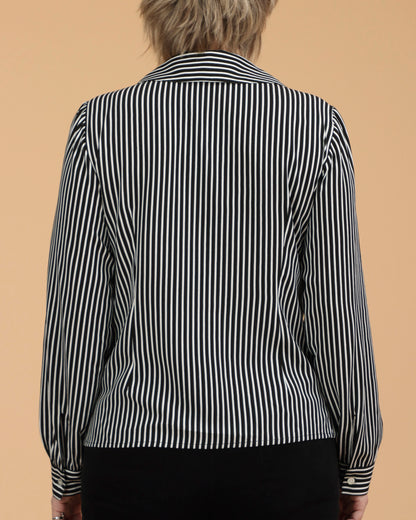 Camisa Transpa - Listrado P&B