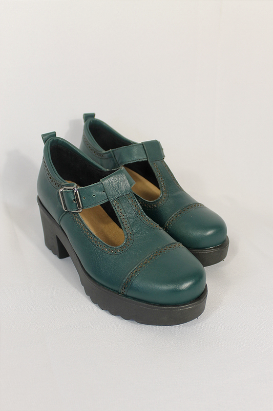 SAPATO OXFORD - ESMERALDA