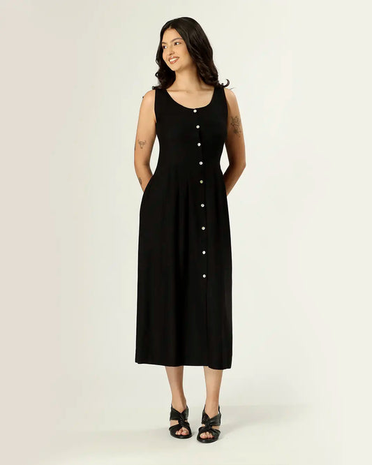 VESTIDO PARANÁ - NANQUIM