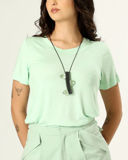 CAMISETA RETA - MENTA
