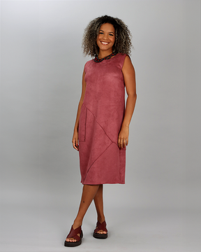 VESTIDO AMIGAS - BORDÔ