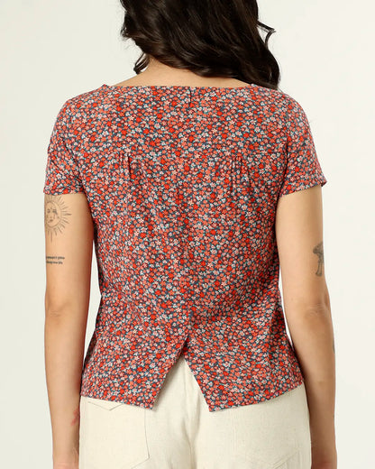 BLUSA TIPUANA - ESTAMPADO FLORAL